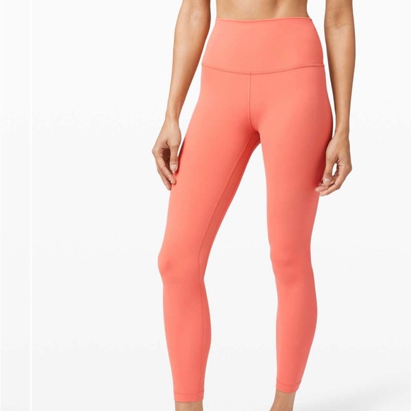 lululemon athletica Pants - Lululemon Align Pant II 25" *Cool Rustic Coral size 6